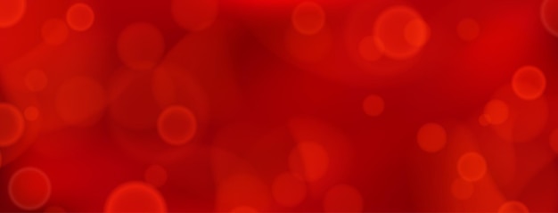 Abstract background with bokeh effects in red colors