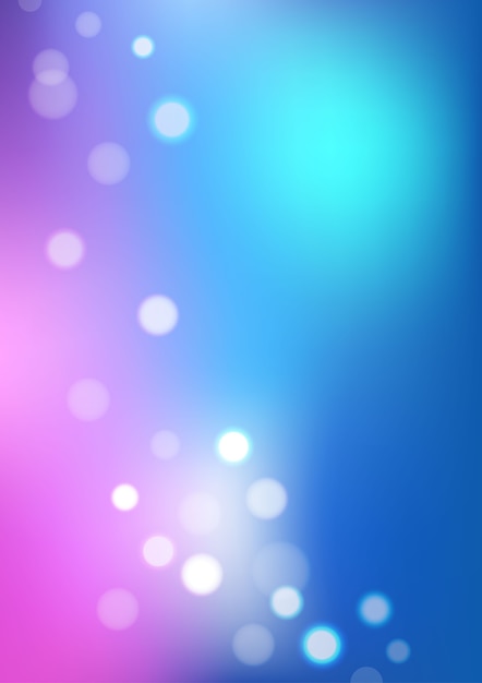 Vector abstract background with bokeh.