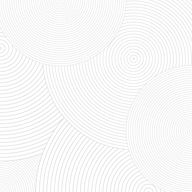 Abstract background with circles and lines Monochrome vector pattern