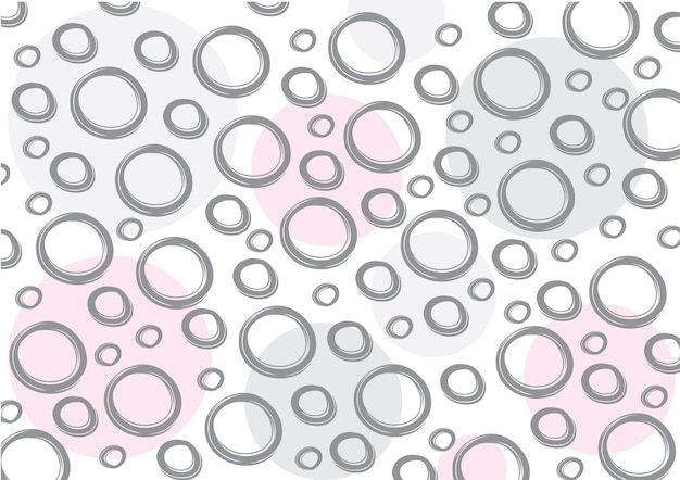 Abstract background with circles