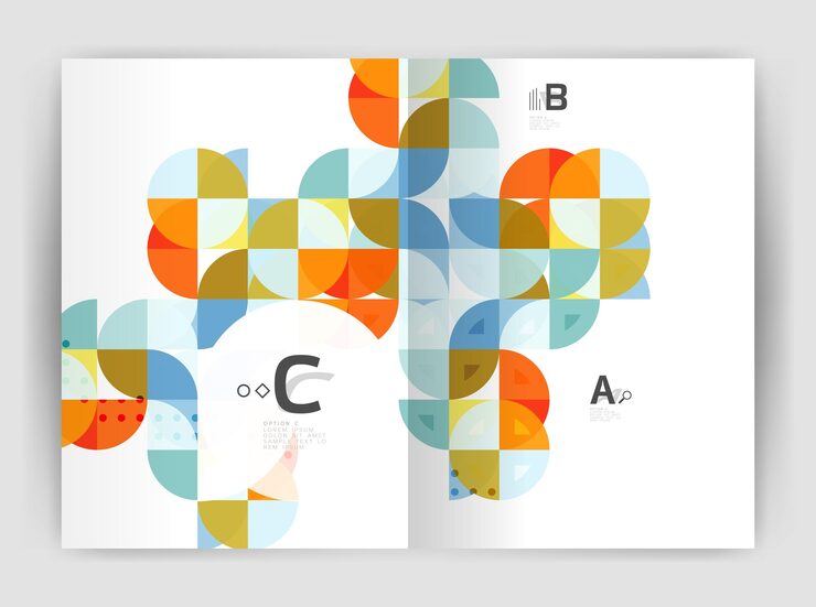 Vector 색상 삼각형 연례 보고서 인쇄 배경이 있는 추상 배경 워크플로 레이아웃 다이어그램 번호 옵션 또는 웹 디자인을 위한 벡터 디자인