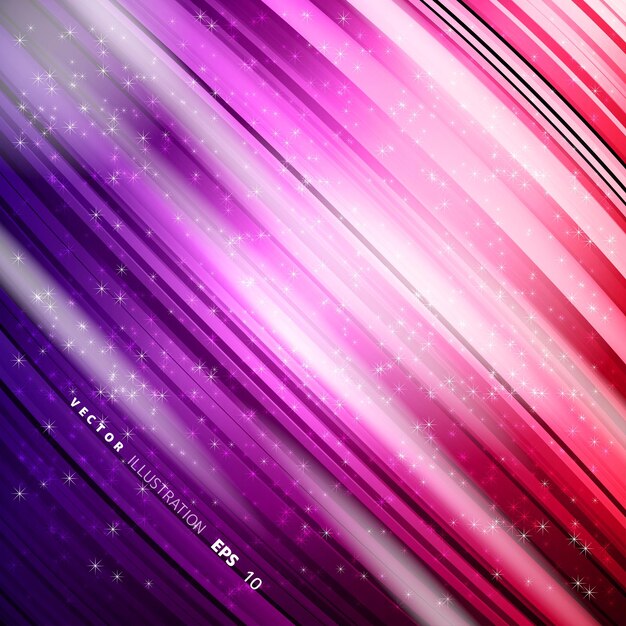 Abstract background with colored lines and light