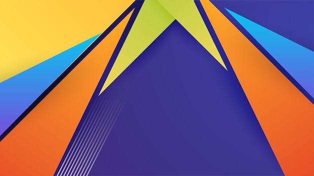 abstract background with colorful geometric shapes trendy gradient geometric pattern background texture minimal color gradient background template for poster certificate presentation landing page