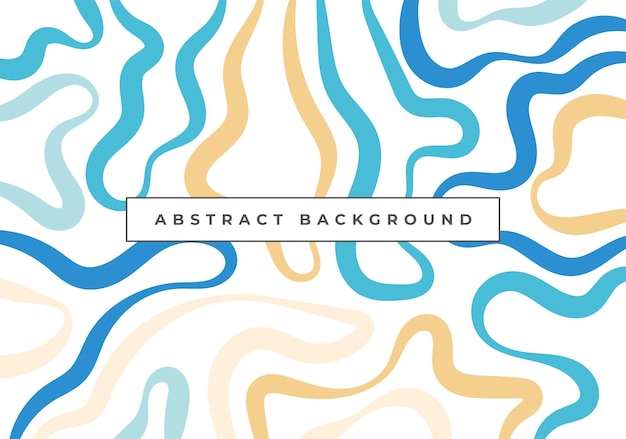 abstract background with colorful line wave pattern