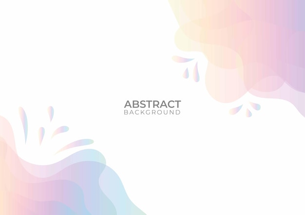 abstract background with colorful pastel splash