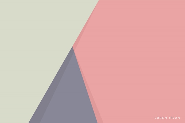 カラフルな三角形と抽象的な背景