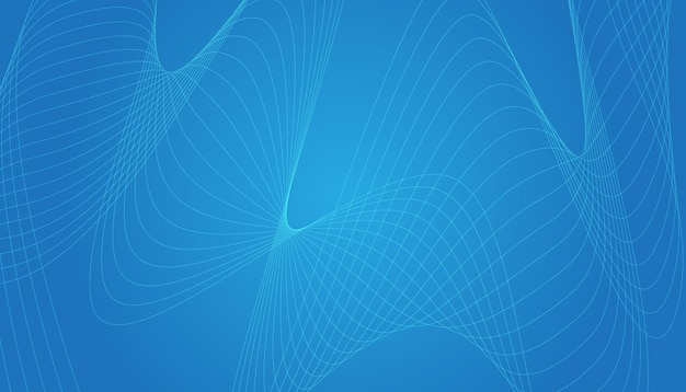 Abstract background with curved wavy lines. vector illustration for design. wave from lines