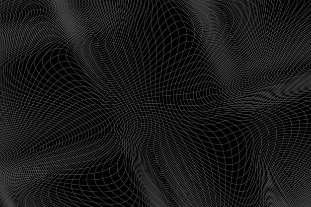 ベクトル 曲線の波線と抽象的な背景。デザインのベクトルイラスト。線からの波