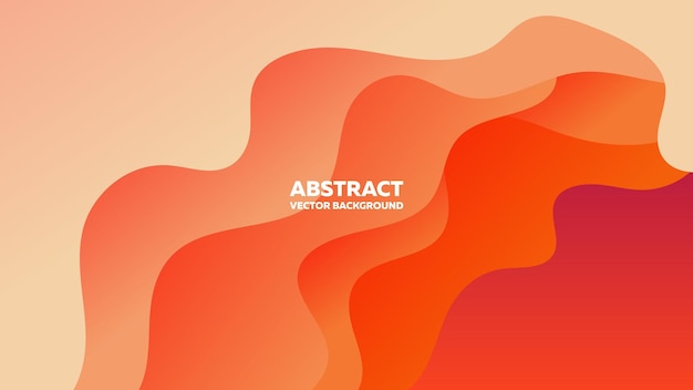 Abstract background with depth effect in minimalism style