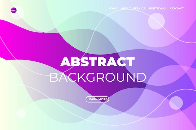 Abstract background with dynamic effect Motion vector Illustration Trendy gradients