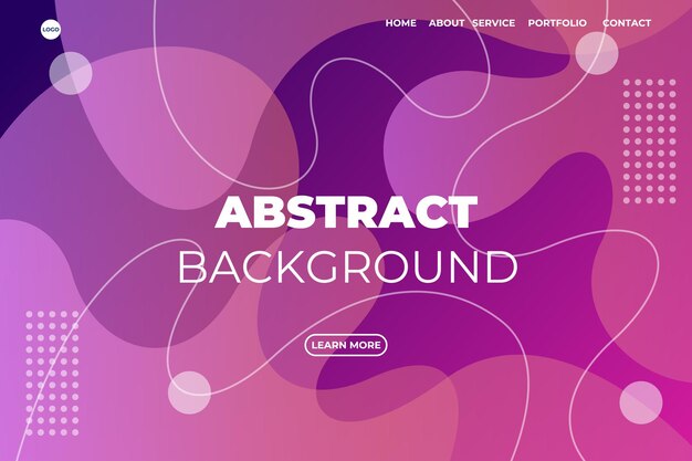 Abstract background with dynamic effect Motion vector Illustration Trendy gradients