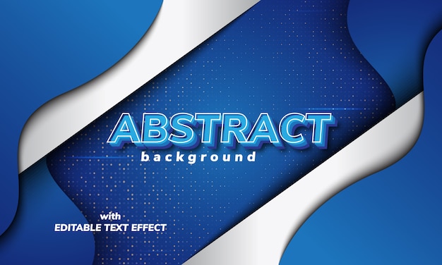 Abstract Background with Editable Text Effect