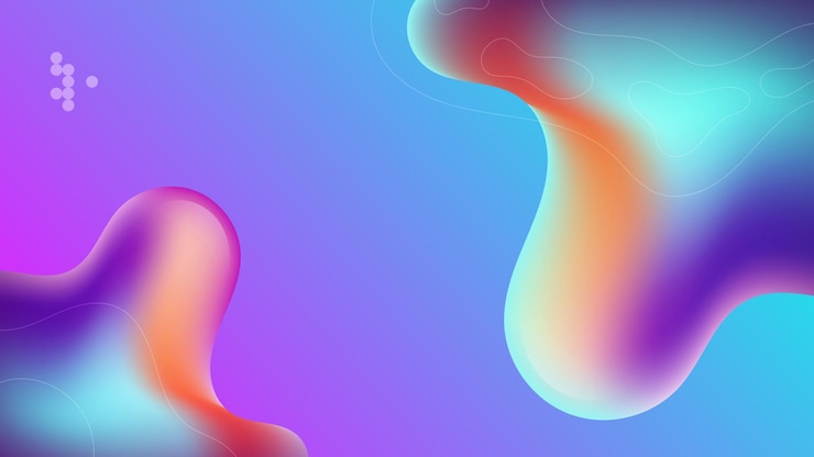 Vector abstract background with fluid element