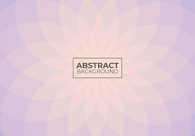 abstract background with geometri flower design template