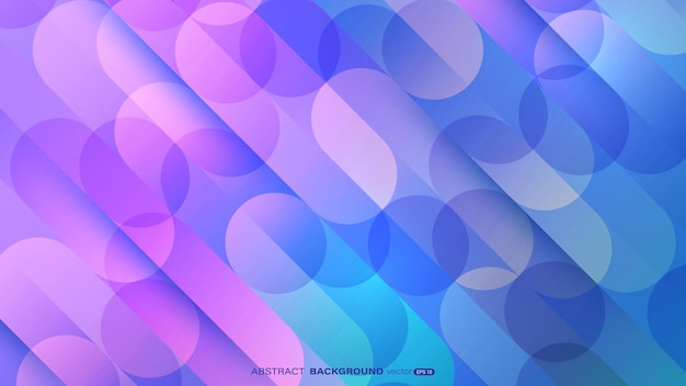 Abstract background with geometric dynamic colorful gradient shape