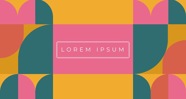 幾何学的なグラデーション サークルと抽象的な背景は。グラデーション カラーで抽象的なパターンをデザインします。