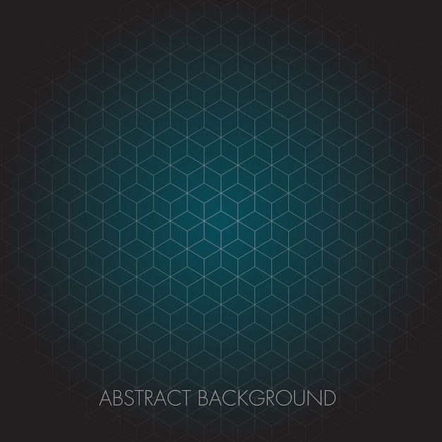 Abstract background with geometric shapes on gradient