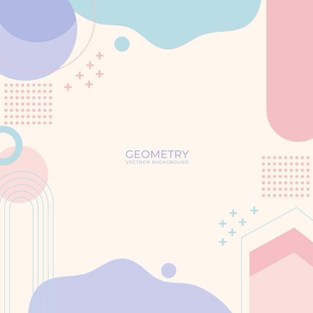 abstract background with geometric shapes