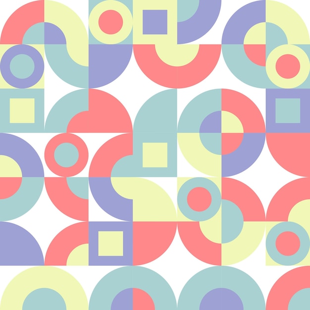 Vector abstract background with geometric shapes