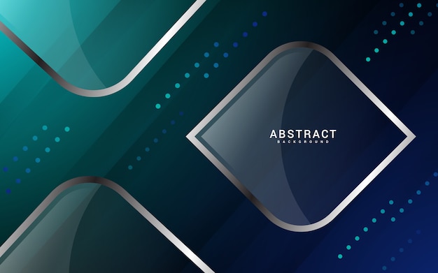 Abstract background with glass effect