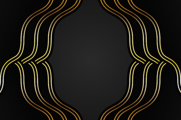 Abstract Background With Gold Gradient Color