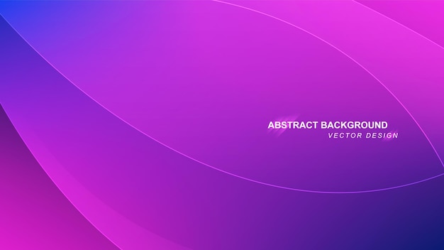 Abstract background with gradient curve shapes