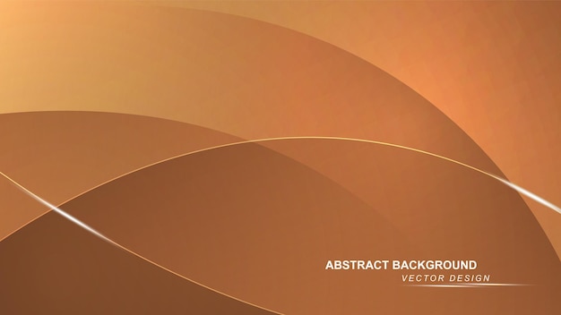 Abstract background with gradient curve shapes