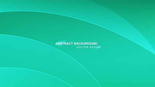 Vector abstract background with gradient curve shapes