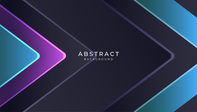 Abstract background with gradient modern shape