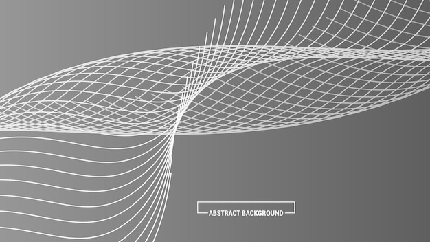 Vettore sfondo astratto con uno sfondo grigio e le parole abstract.