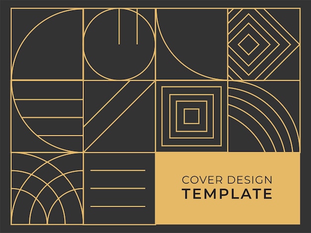 Sfondo astratto con trame geometriche dell'onda del punto della linea quadrata del semicerchio, stile di memphis