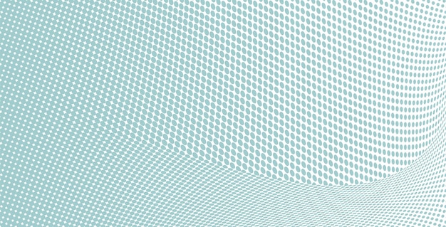 Abstract background with halftone dots in light blue colors Vector illustration