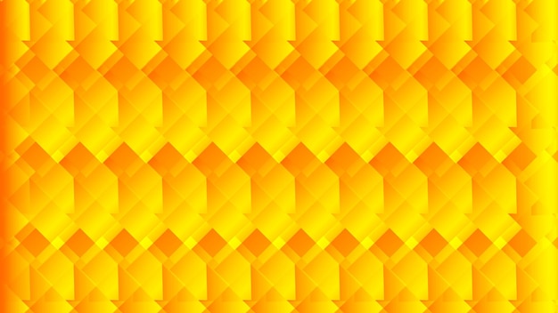 abstract background with hexagon texture. gradient, modern and colorful concept. yellow and orange