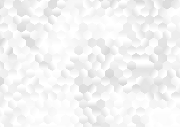 Vector abstract background with a hexagonal low poly design