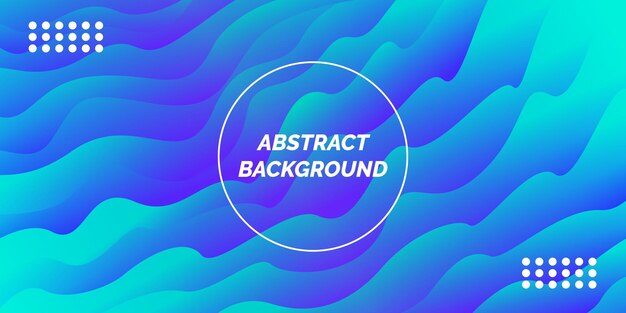 Abstract background with liquid shape simulation blue composition modern template for website