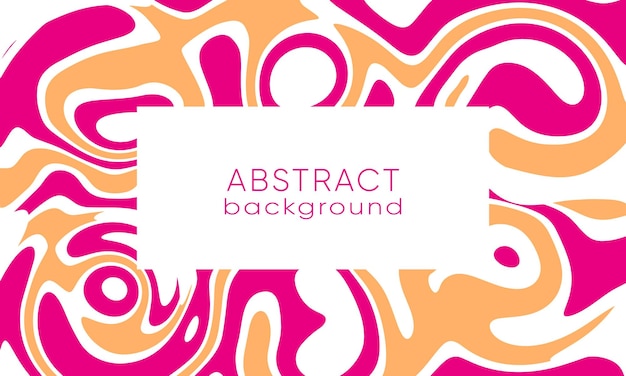 Abstract background with liquid shapes Cool background design for posters