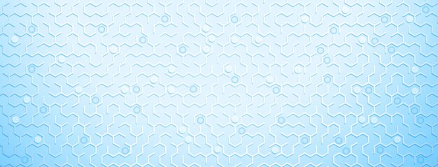 Abstract background with maze pattern in light blue colors