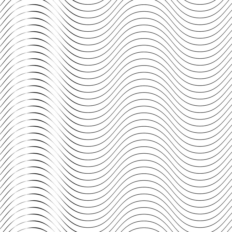 Vector abstract background with a pattern of waves