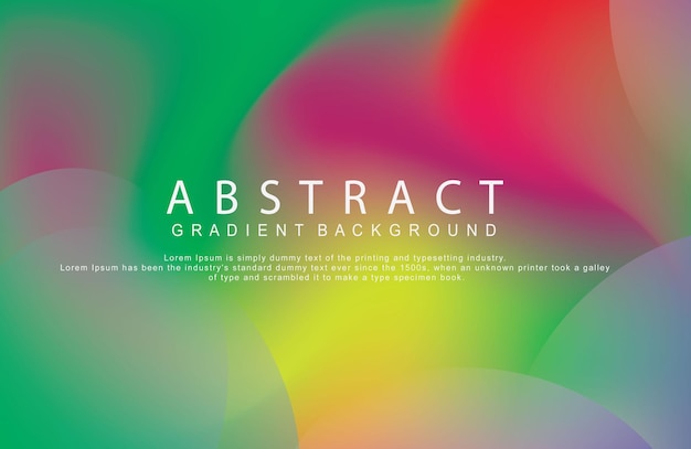 abstract background with rainbow color