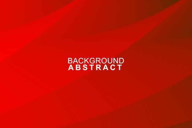 Abstract background with red color wave style