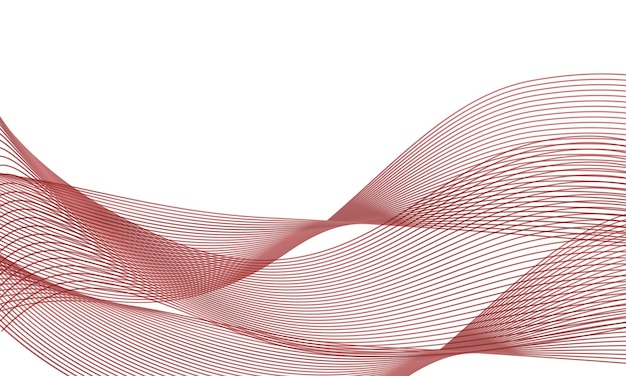 Vector abstract background with red lines transitions vector