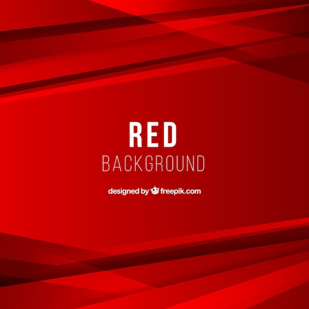 Vector abstract background with red shapes