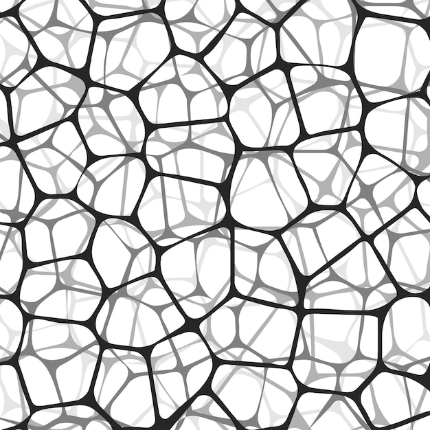 Vector abstract background with reticulated nets isolated on white background. vector illustration.