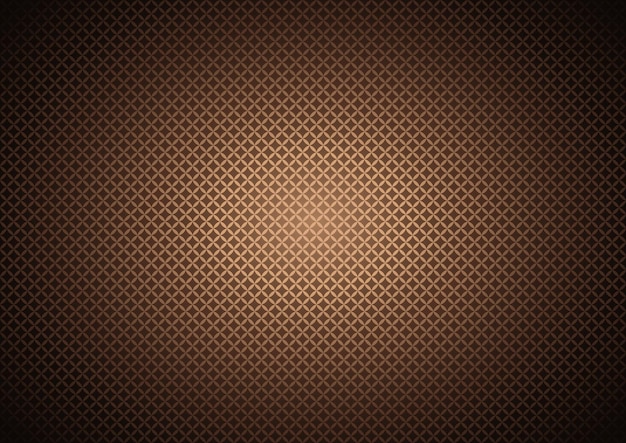 Vettore sfondo astratto con piccolo ornamento geometrico in cioccolato caramello oro bronzo