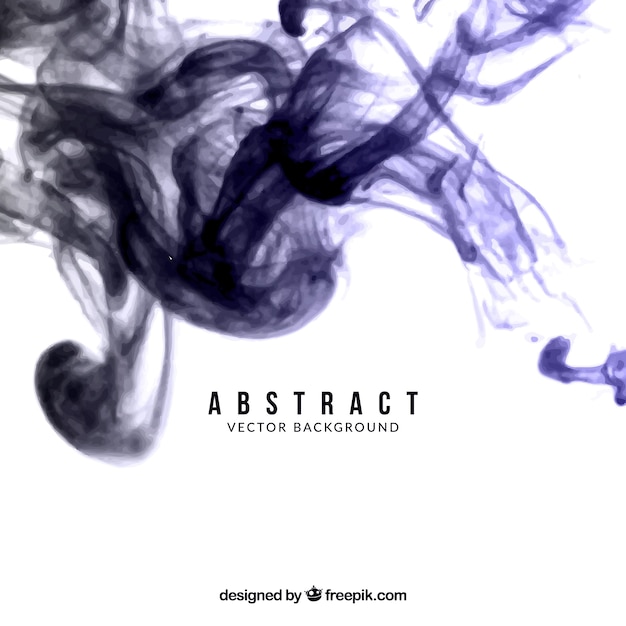 Vector abstract background with smoke