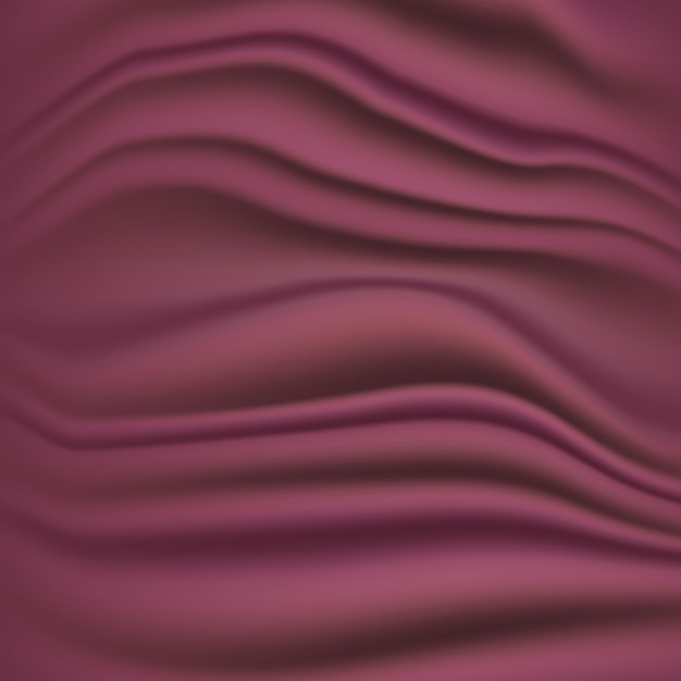 Vector abstract background with smooth wavy texture hi-quality background silk drapery.