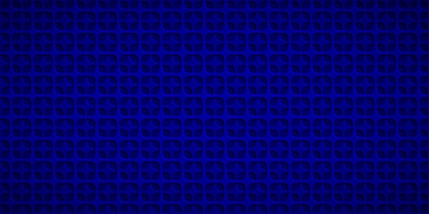 Sfondo astratto con fori quadrati in colori blu