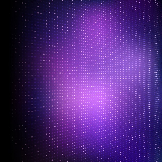 Abstract background with a techno dots design