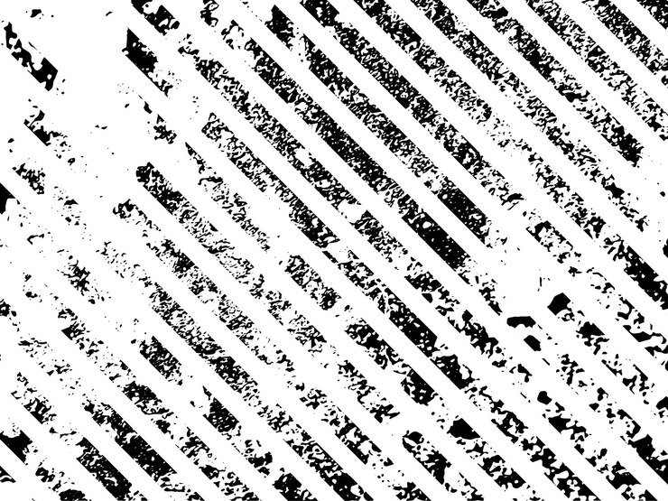 Vector abstract background with textured stripes in grunge style vector