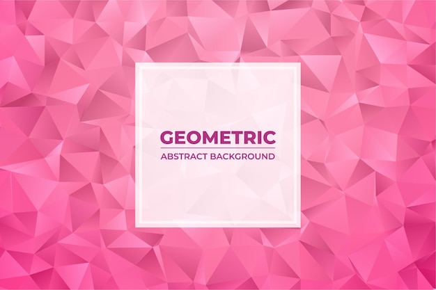 Vector abstract background with triangle